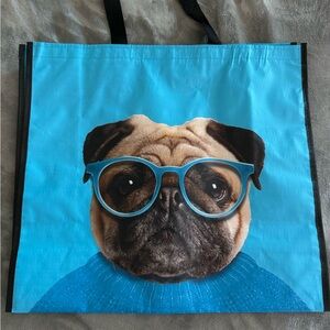 TWO HOMEGOODS PUG REUSABLE BAGS!!!